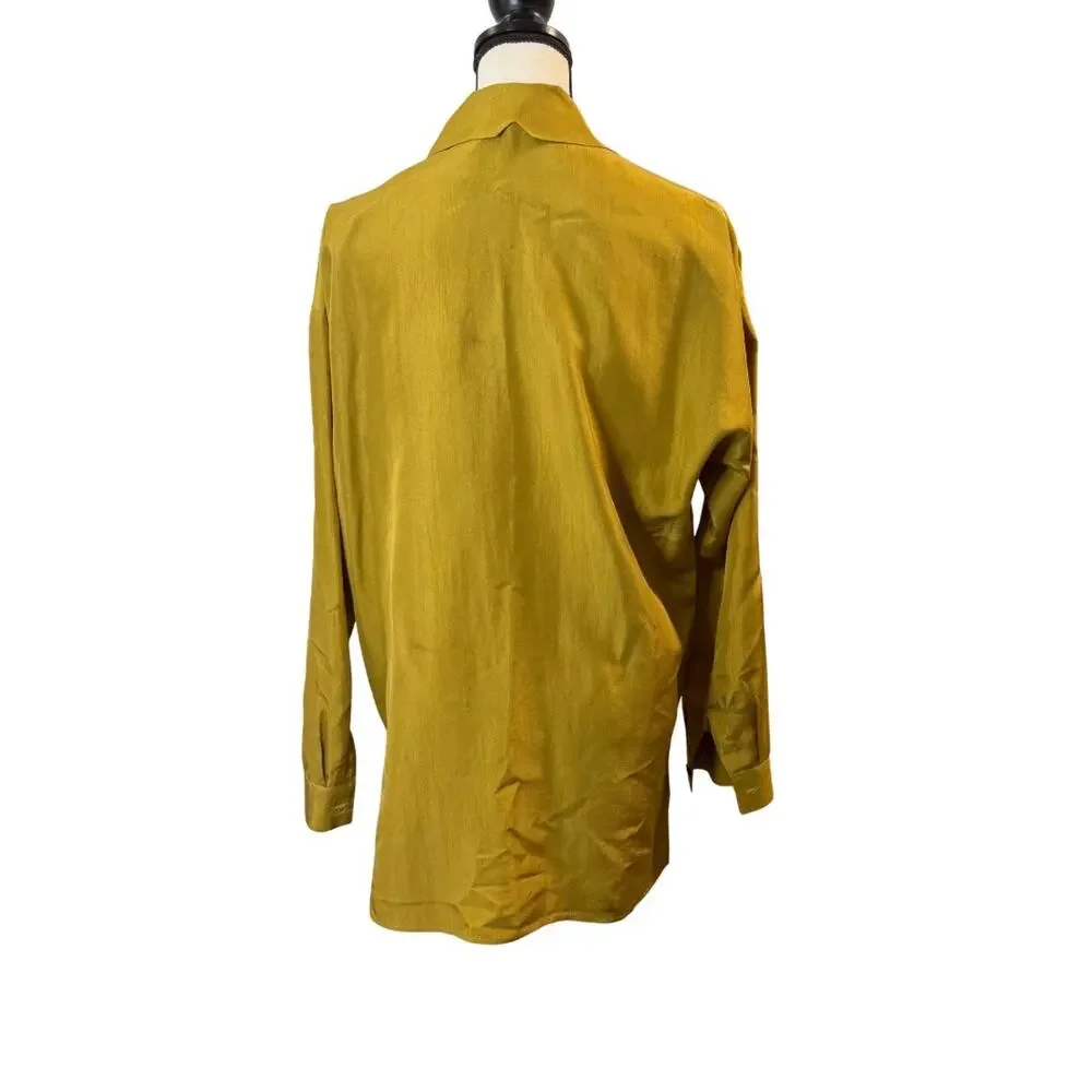 Levante Collection Women’s Vintage Silk Blouse Size M